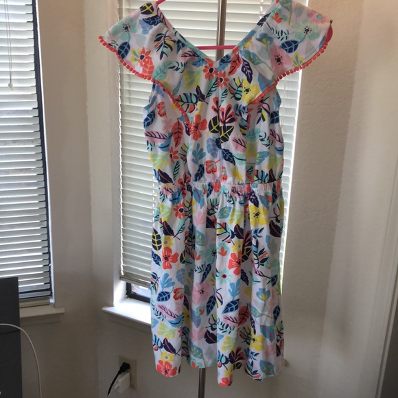 Nautica | GIRLS' FLORAL PRINTED JERSEY DRESS - Picture 9 of 13